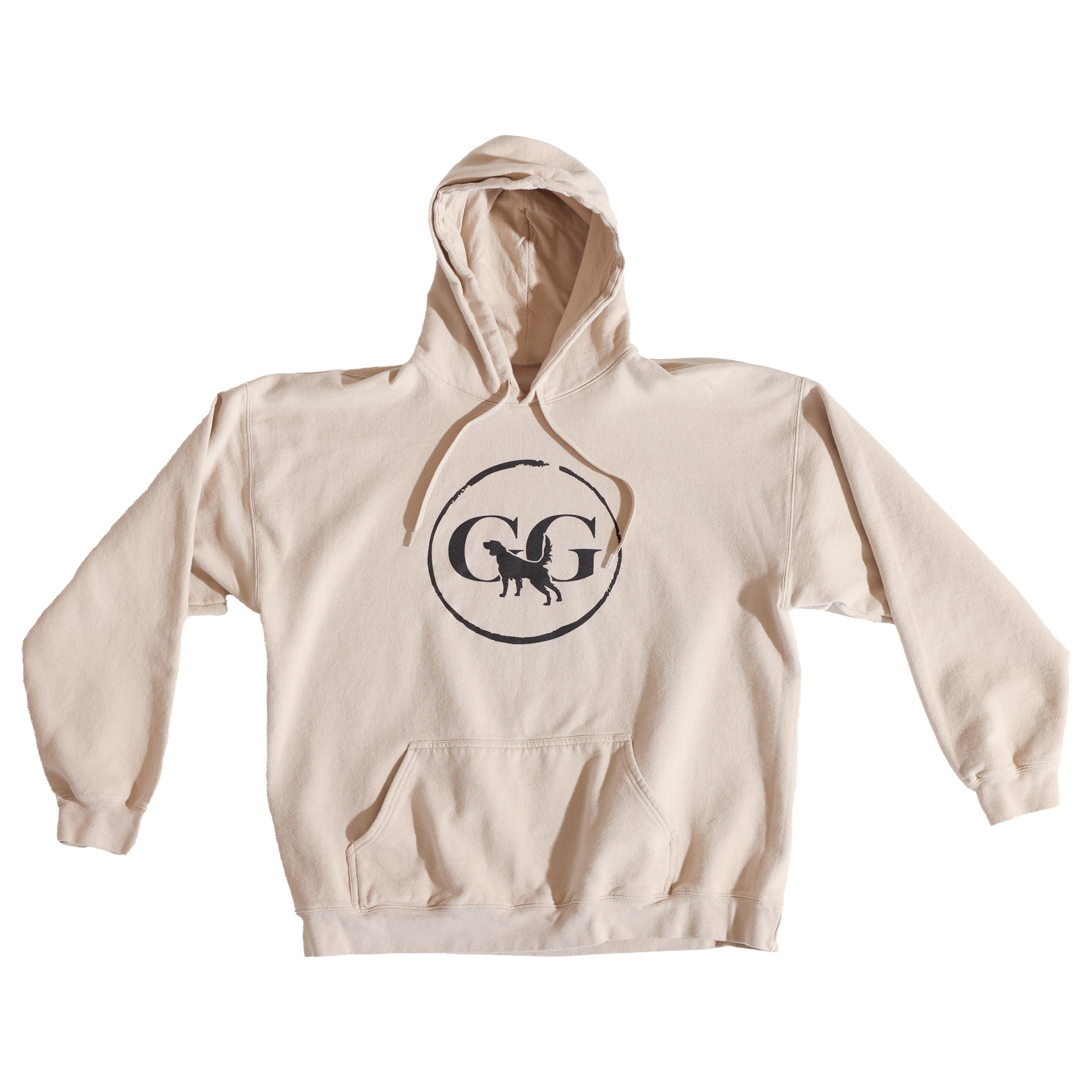 GG Coffee Ring Cream Hoodie